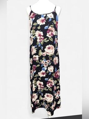 Floral Maxi 90s Style Dress